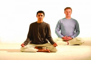 Een goede zithouding voor meditatie, na Dru Yoga